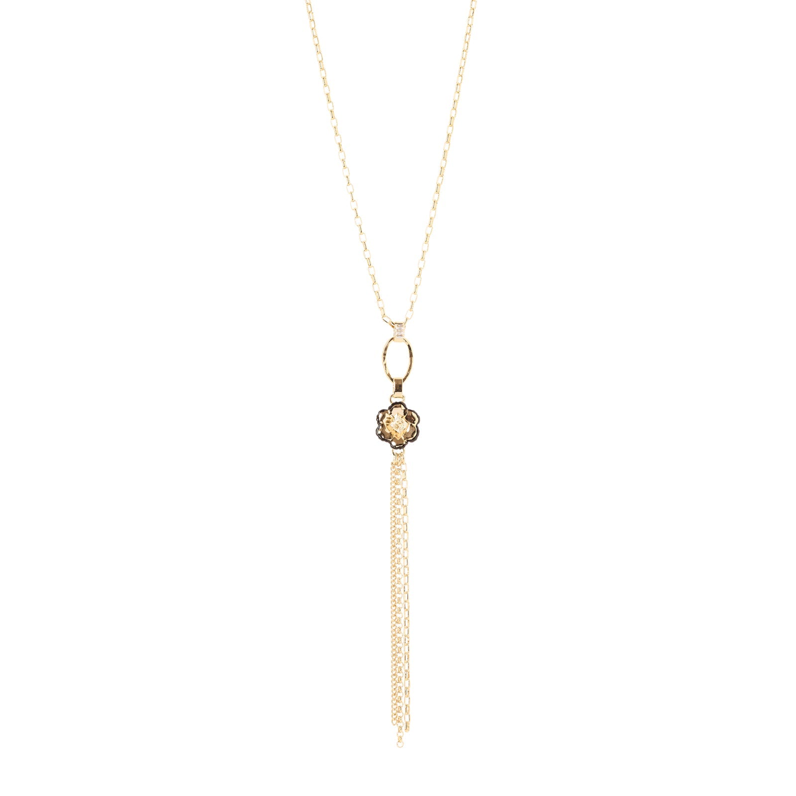 Collana Y  La Dame - Oro - Sodini Bijoux