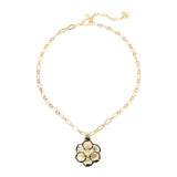 Collana corta forzatina fiore La Dame - Oro - Sodini Bijoux