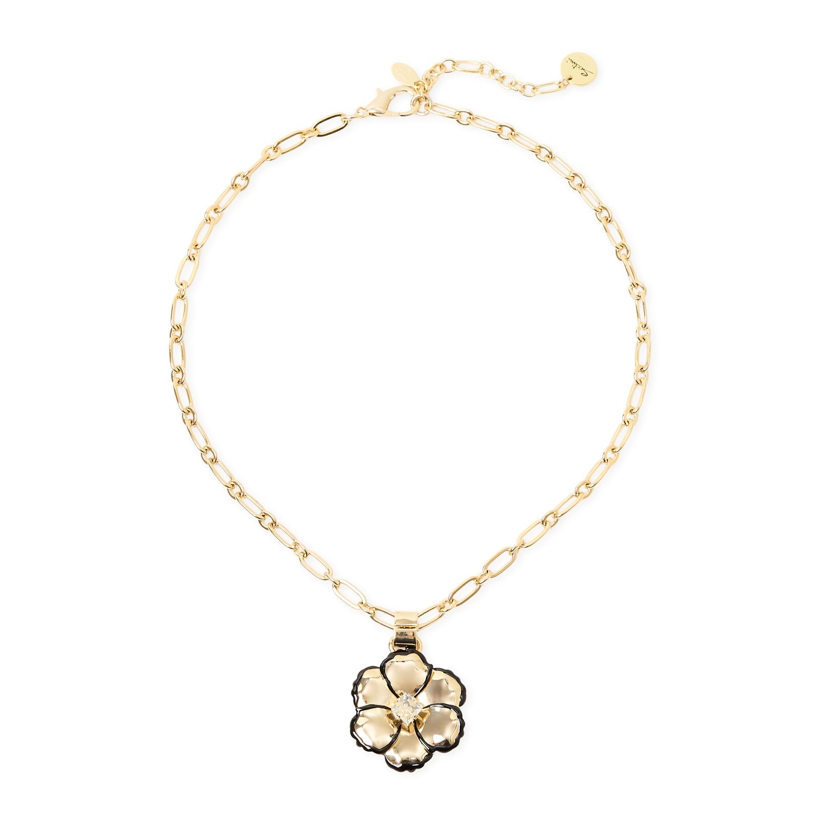 Collana corta forzatina fiore La Dame - Oro - Sodini Bijoux