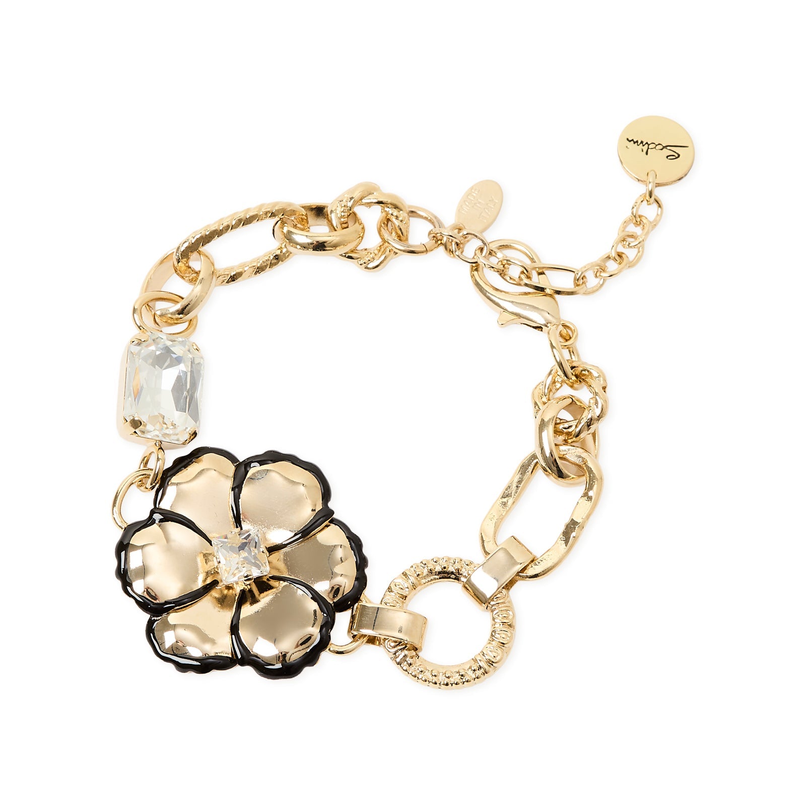 Bracciale anelli fiore La Dame - Oro - Sodini Bijoux