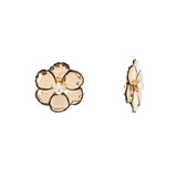 Orecchini grande fiore La Dame - Oro - Sodini Bijoux