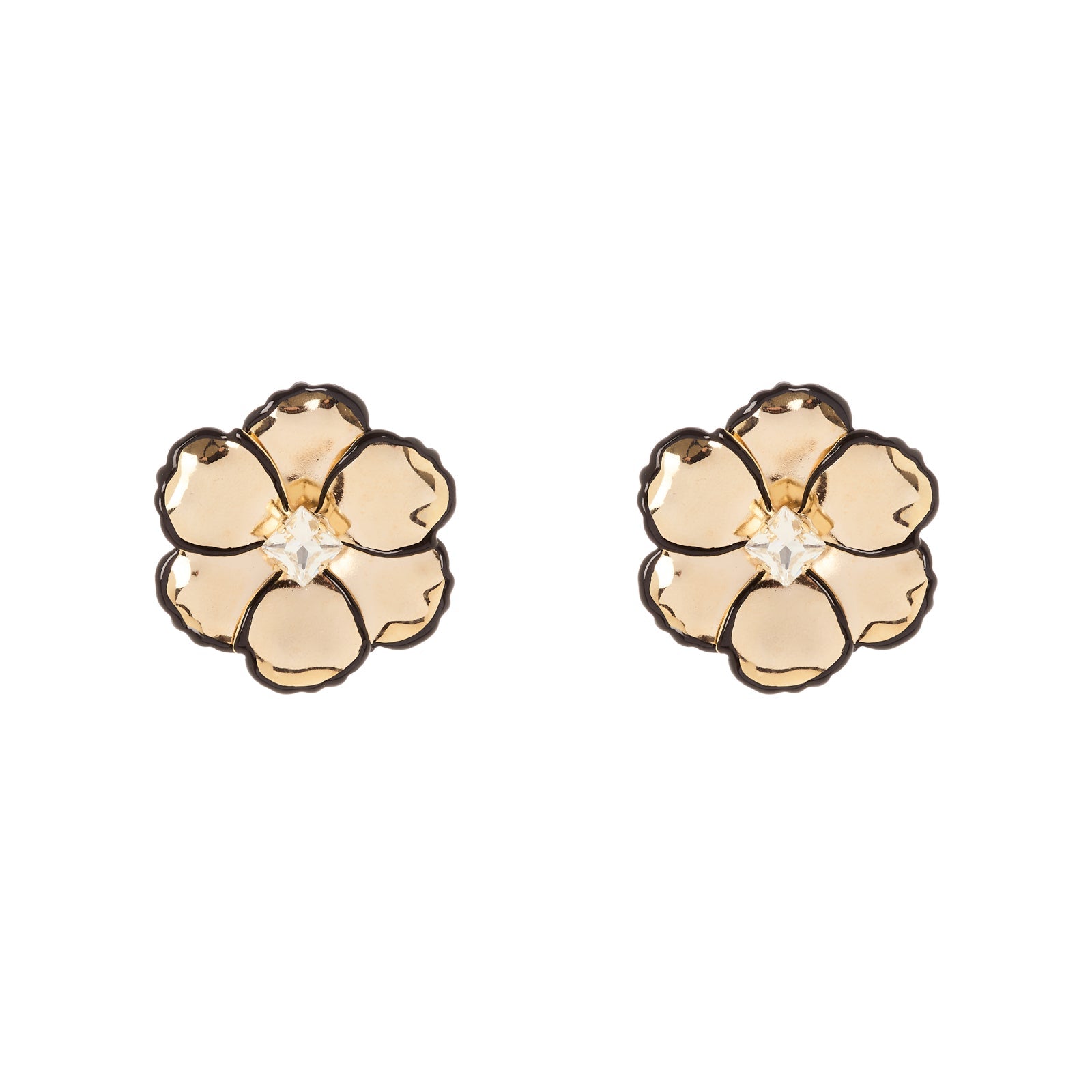 Orecchini fiore La Dame - Oro - Sodini Bijoux