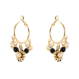 Orecchini cerchio pendenti La Dame - Oro - Sodini Bijoux