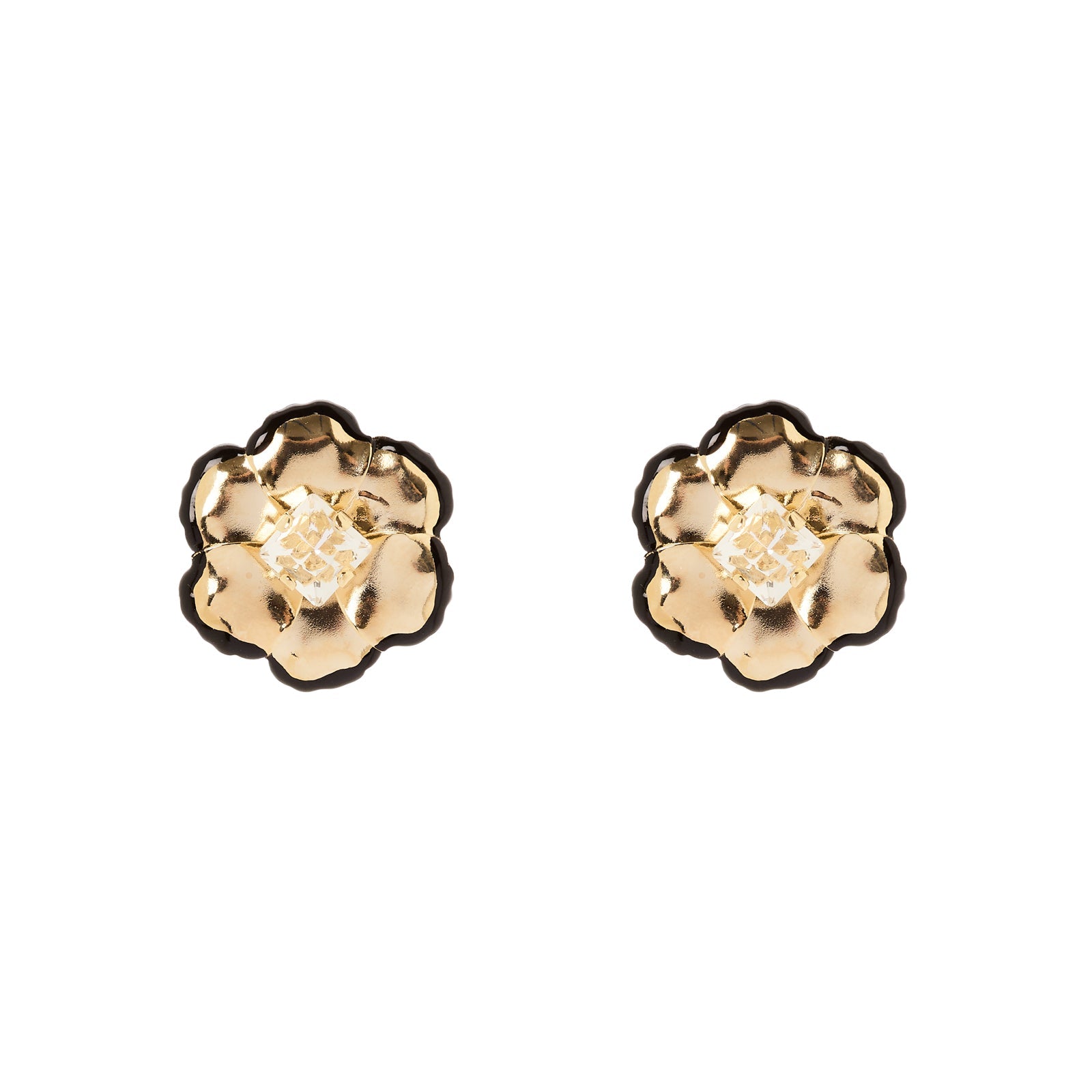 Orecchini piccolo fiore La Dame - Oro - Sodini Bijoux