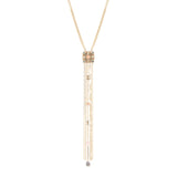 Collana cravatta frangia Hera - Multicolor - Sodini Bijoux