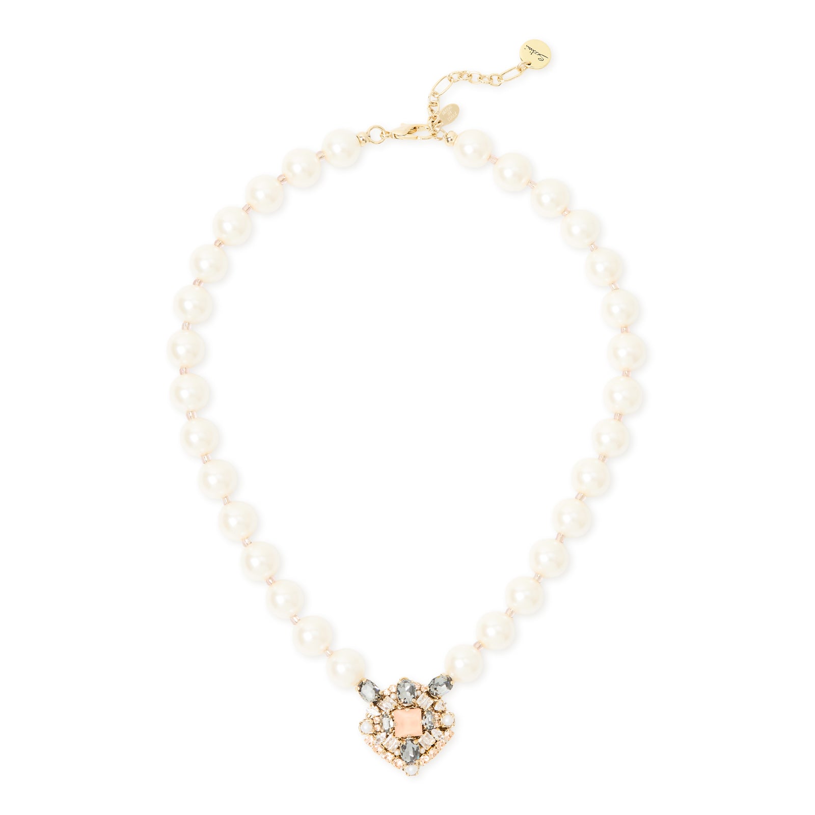 Collana corta perle e charm Hera - Multicolor - Sodini Bijoux