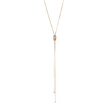Collana cravatta charm geometrico Hera - Multicolor - Sodini Bijoux