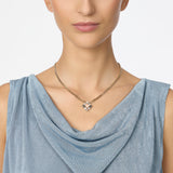 Collana corta charm cristalli zirconi Hera - Multicolor - Sodini Bijoux