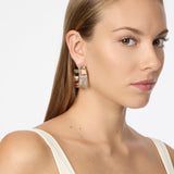 Orecchini cerchio a fascia Hera - Multicolor - Sodini Bijoux