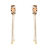 Orecchini charm due catene Hera - Multicolor - Sodini Bijoux