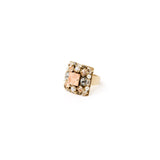Anello quadrato Hera - Multicolor - Sodini Bijoux