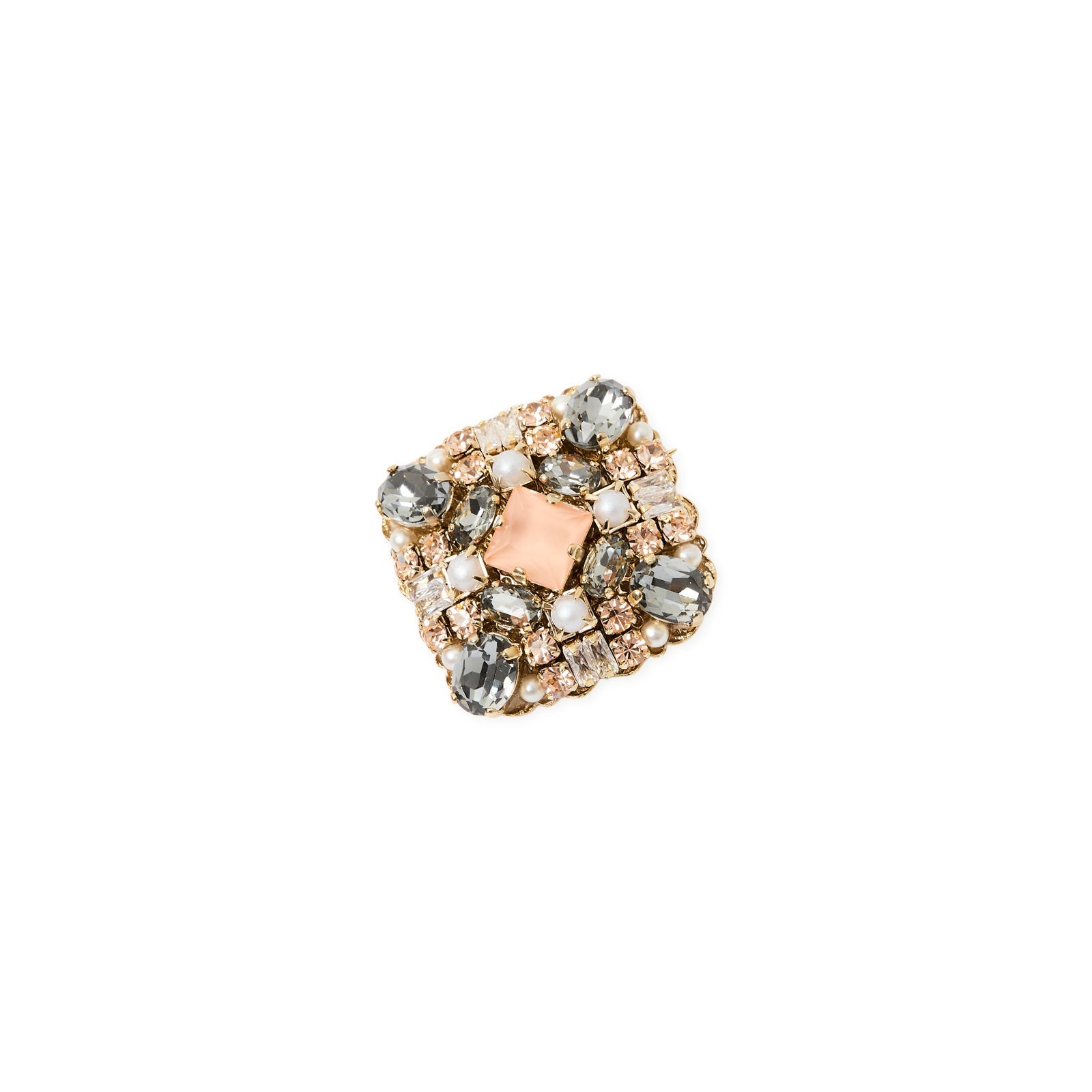 Spilla quadrata Hera - Multicolor - Sodini Bijoux