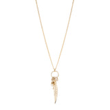 Collana groumette e pendente Daphne - Oro - Sodini Bijoux