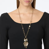 Collana lunga cuore mini pendenti Naos - Oro - Sodini Bijoux