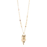 Collana lunga cuore mini pendenti Naos - Oro - Sodini Bijoux