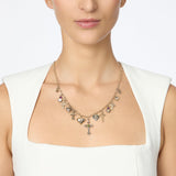 Collana cuori croci pendenti Naos - Oro - Sodini Bijoux