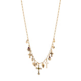 Collana cuori croci pendenti Naos - Oro - Sodini Bijoux
