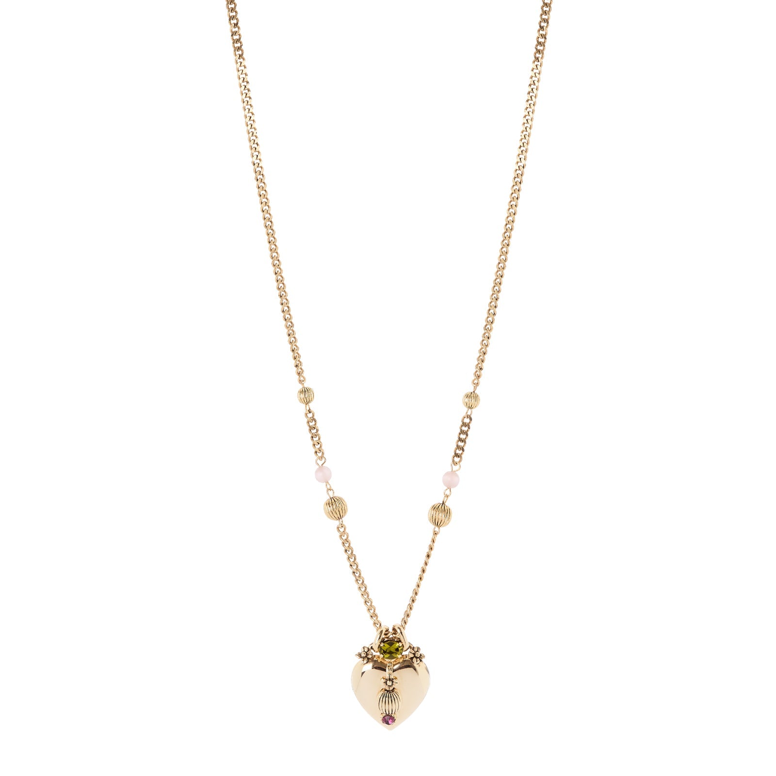 Collana groumette grande cuore Naos - Oro - Sodini Bijoux
