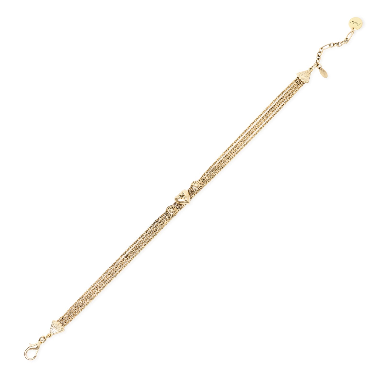Girocollo multifilo Naos - Oro - Sodini Bijoux