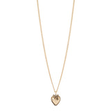 Collana lunga cuore bombato croce Naos - Oro - Sodini Bijoux