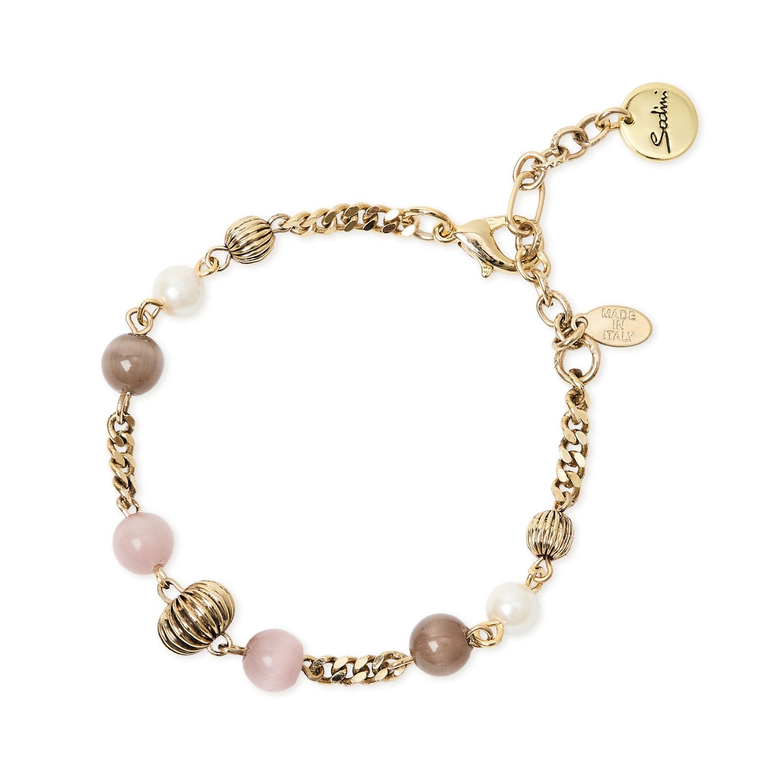 Bracciale groumette sfere Naos - Multicolor - Sodini Bijoux