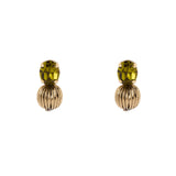 Orecchini cristallo sfera a spicchi Naos - Oro - Sodini Bijoux