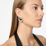 Orecchini cuore cristalli Ember - Oro - Sodini Bijoux