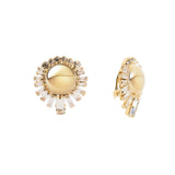 Orecchini semisfera cristalli Ember - Oro - Sodini Bijoux