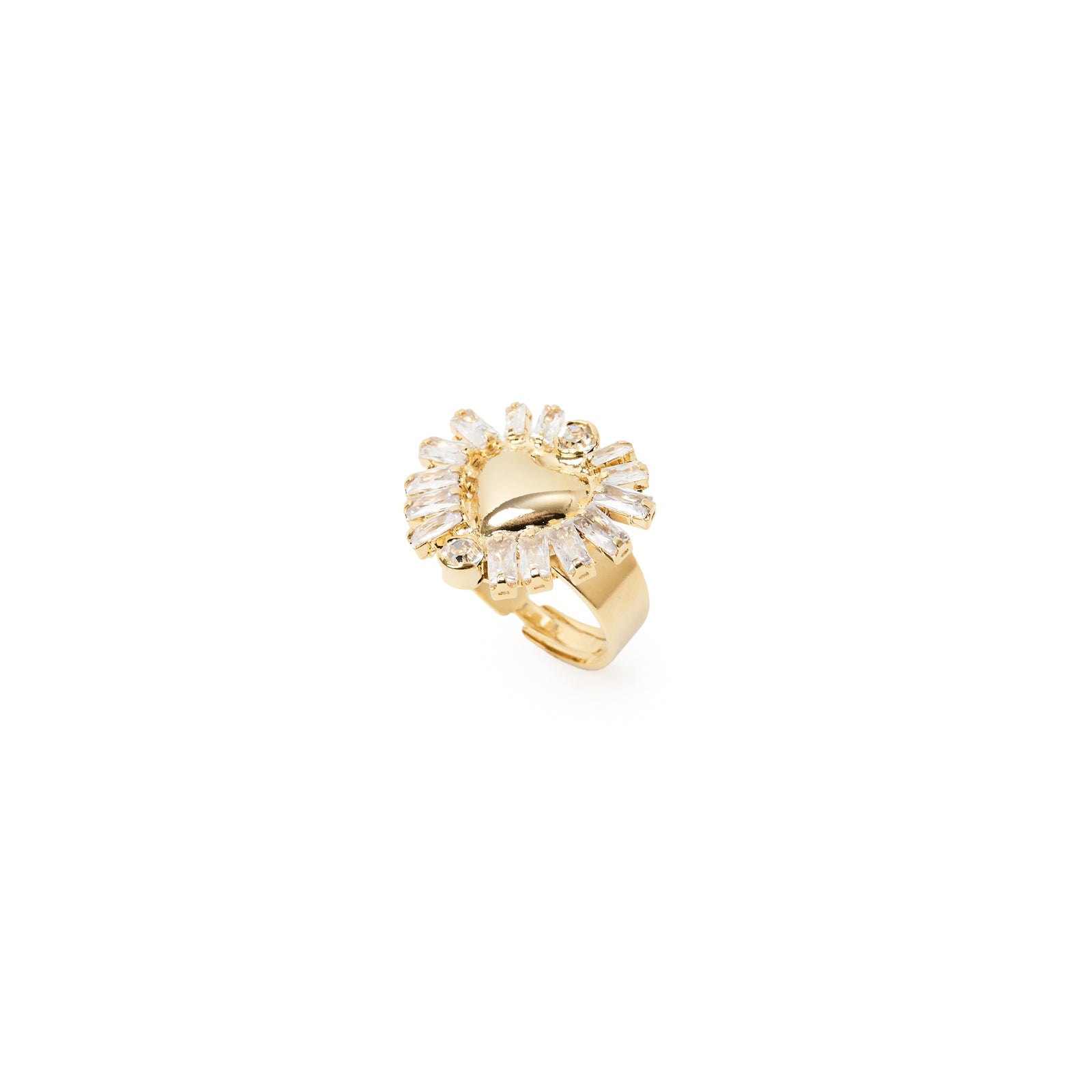 Anello cuore Ember - Oro - Sodini Bijoux