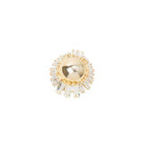 Spilla semisfera Ember - Oro - Sodini Bijoux