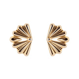 Orecchini ventaglio Amaranta - Oro - Sodini Bijoux