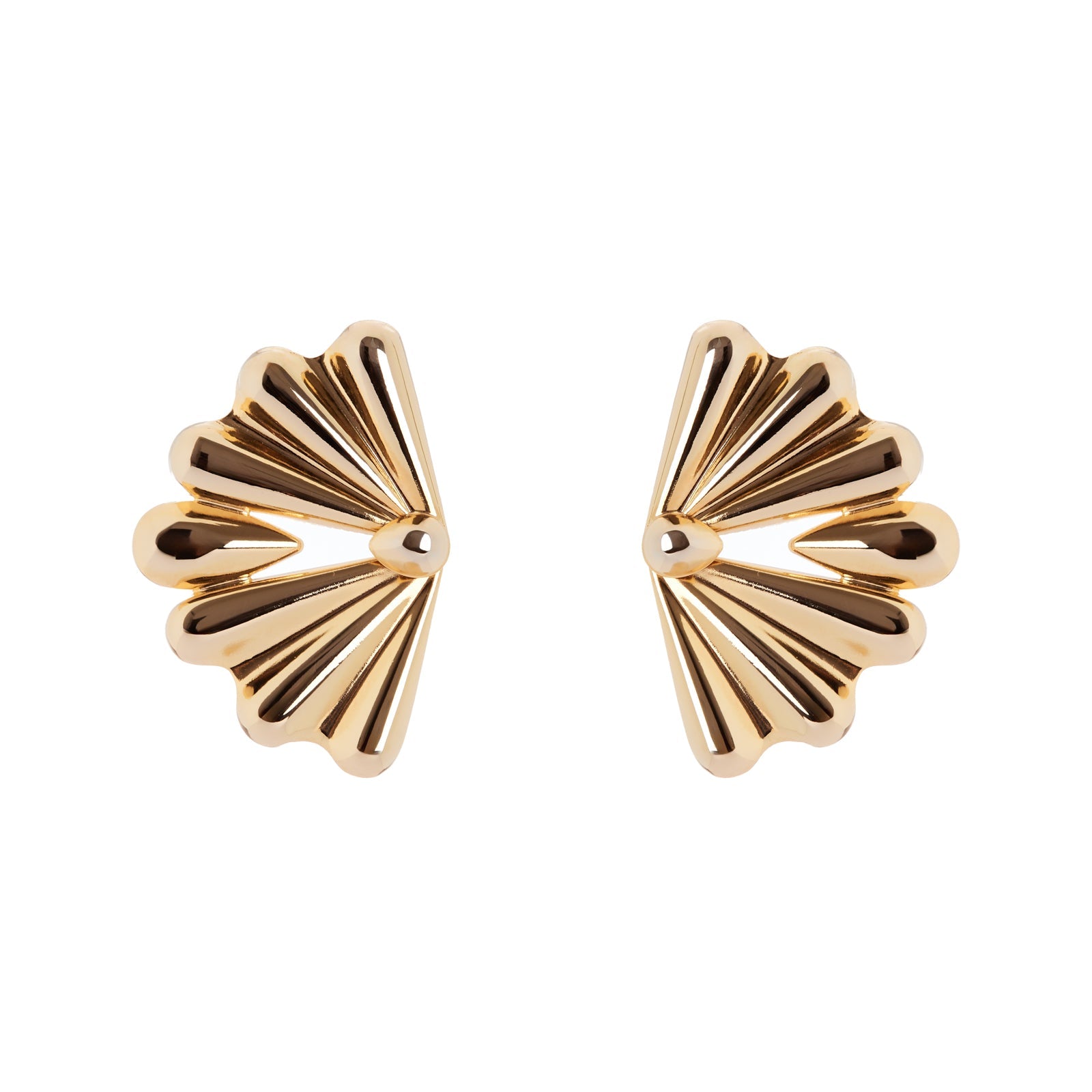 Orecchini ventaglio Amaranta - Oro - Sodini Bijoux