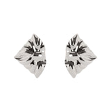 Orecchini a foglia Amaranta - Argento - Sodini Bijoux