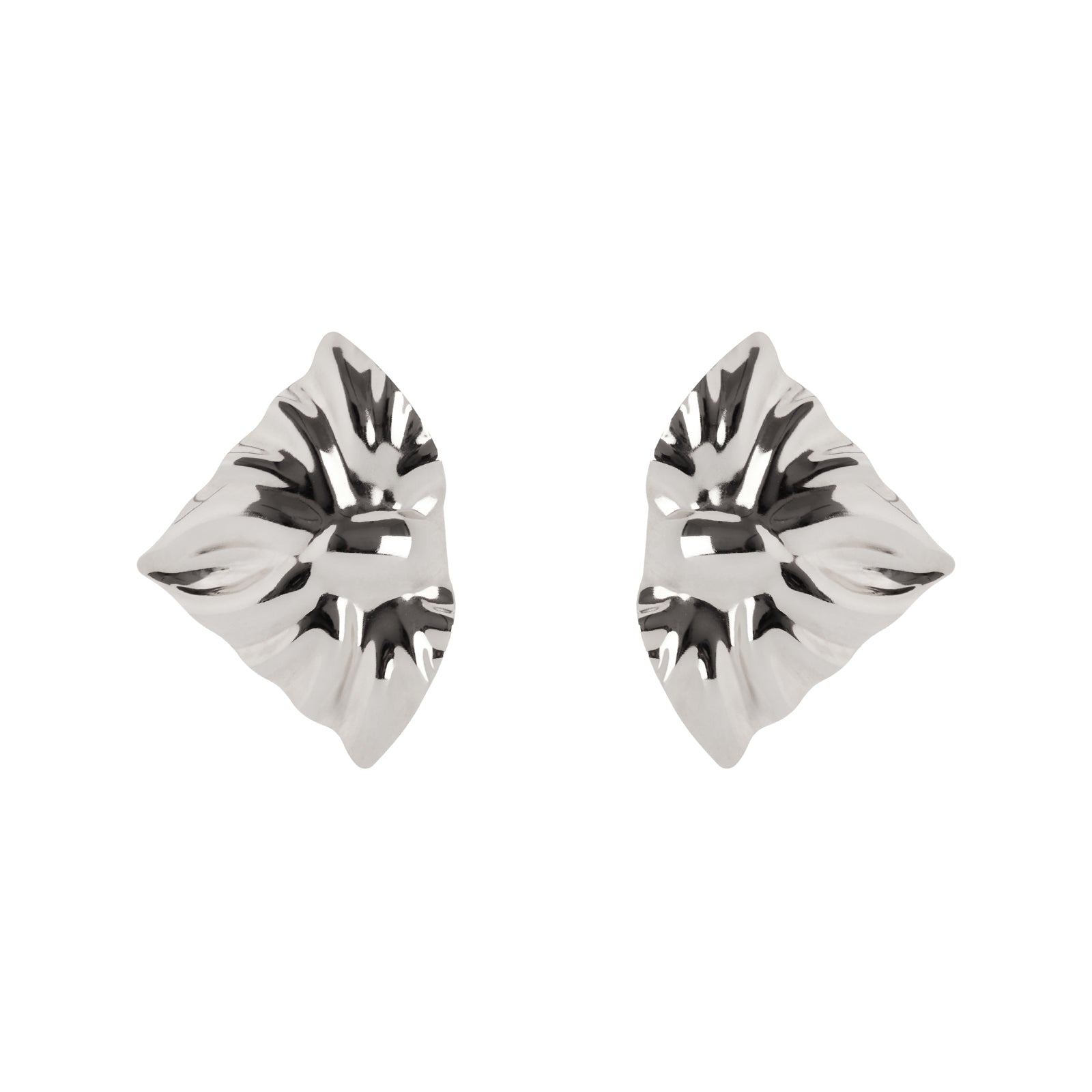 Orecchini a foglia Amaranta - Argento - Sodini Bijoux