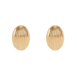 Orecchini cupola ovale Amaranta - Oro - Sodini Bijoux