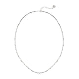 Collana corta a blocchetti triangolari Agafay - Argento - Sodini Bijoux