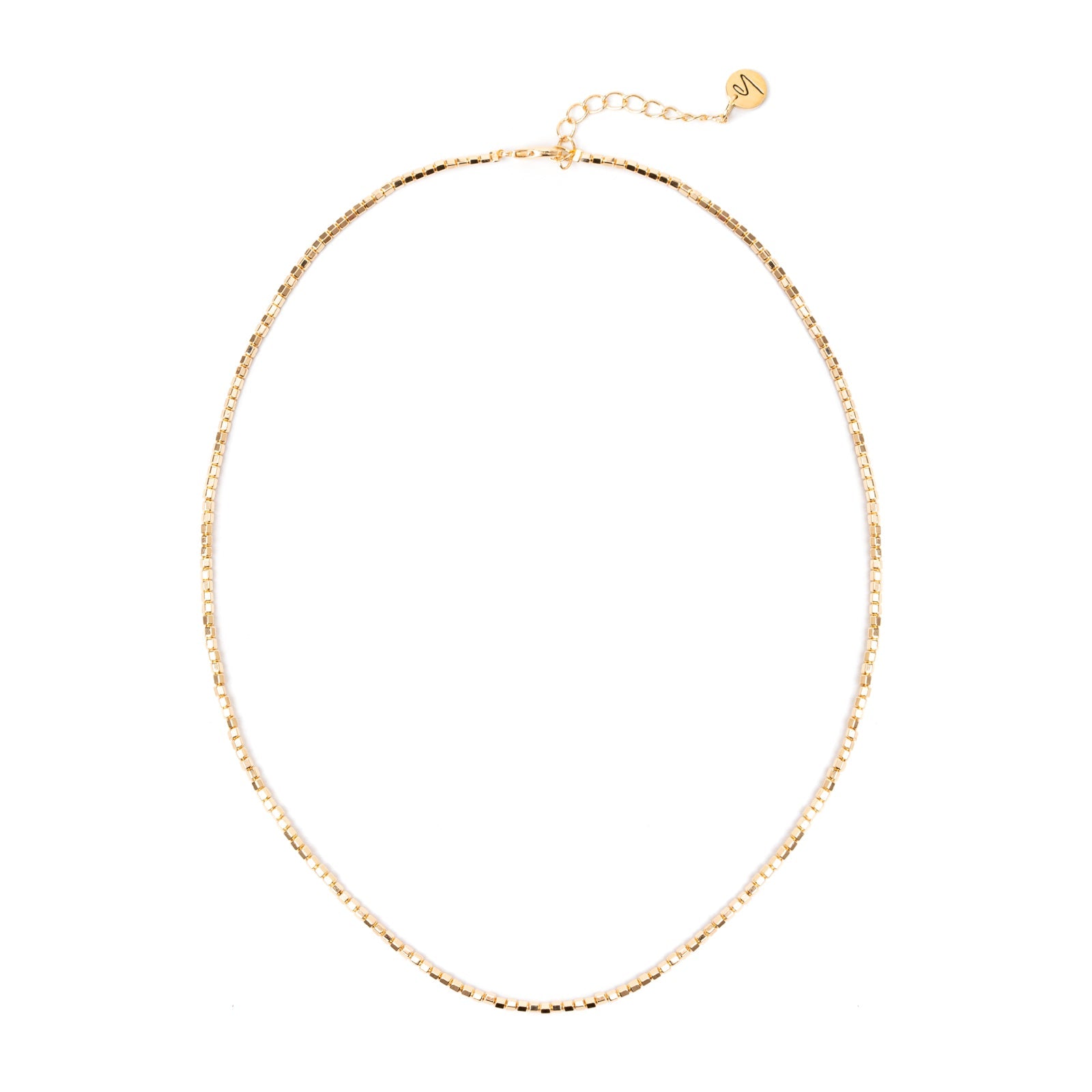 Collana corta a blocchetti triangolari Agafay - Oro - Sodini Bijoux