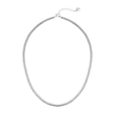 Collana corta a ciambelline Agafay - Argento - Sodini Bijoux