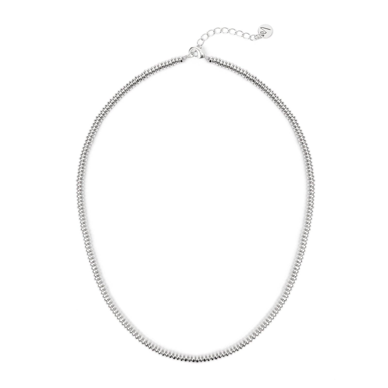 Collana corta a ciambelline Agafay - Argento - Sodini Bijoux