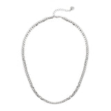 Collana corta a cubetti Agafay - Argento - Sodini Bijoux