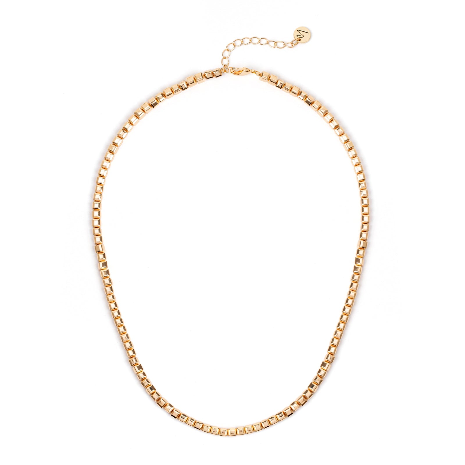 Collana corta a cubetti Agafay - Oro - Sodini Bijoux