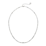 Collana corta a cubetti esagonali Agafay - Argento - Sodini Bijoux