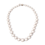 Collana corta a sfere degradè Samsara - Bianco - Sodini Bijoux