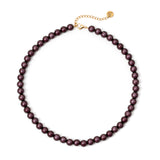 Girocollo a sfere Samsara - Marrone - Sodini Bijoux