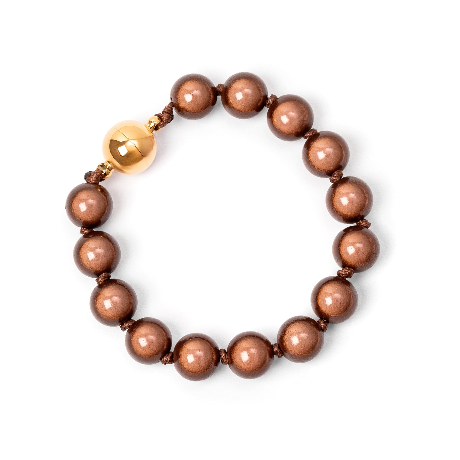 Bracciale a sfere Samsara - Bronzo - Sodini Bijoux