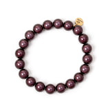 Bracciale elastico a sfere Samsara - Marrone - Sodini Bijoux