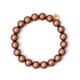 Bracciale elastico a sfere Samsara - Bronzo - Sodini Bijoux