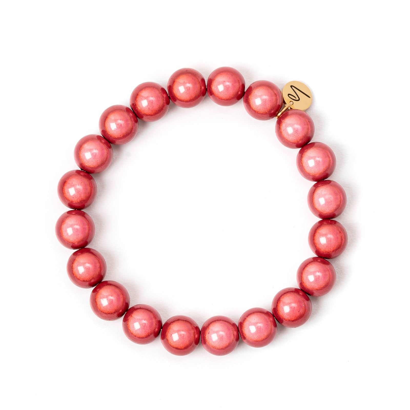 Bracciale elastico a sfere Samsara - Rosa - Sodini Bijoux