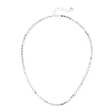 Collana corta a blocchetti rettangolari Agafay - Argento - Sodini Bijoux