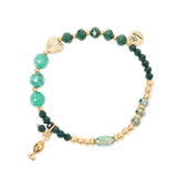 Bracciale elastico con charm caramella Cherie - Blu - Sodini Bijoux